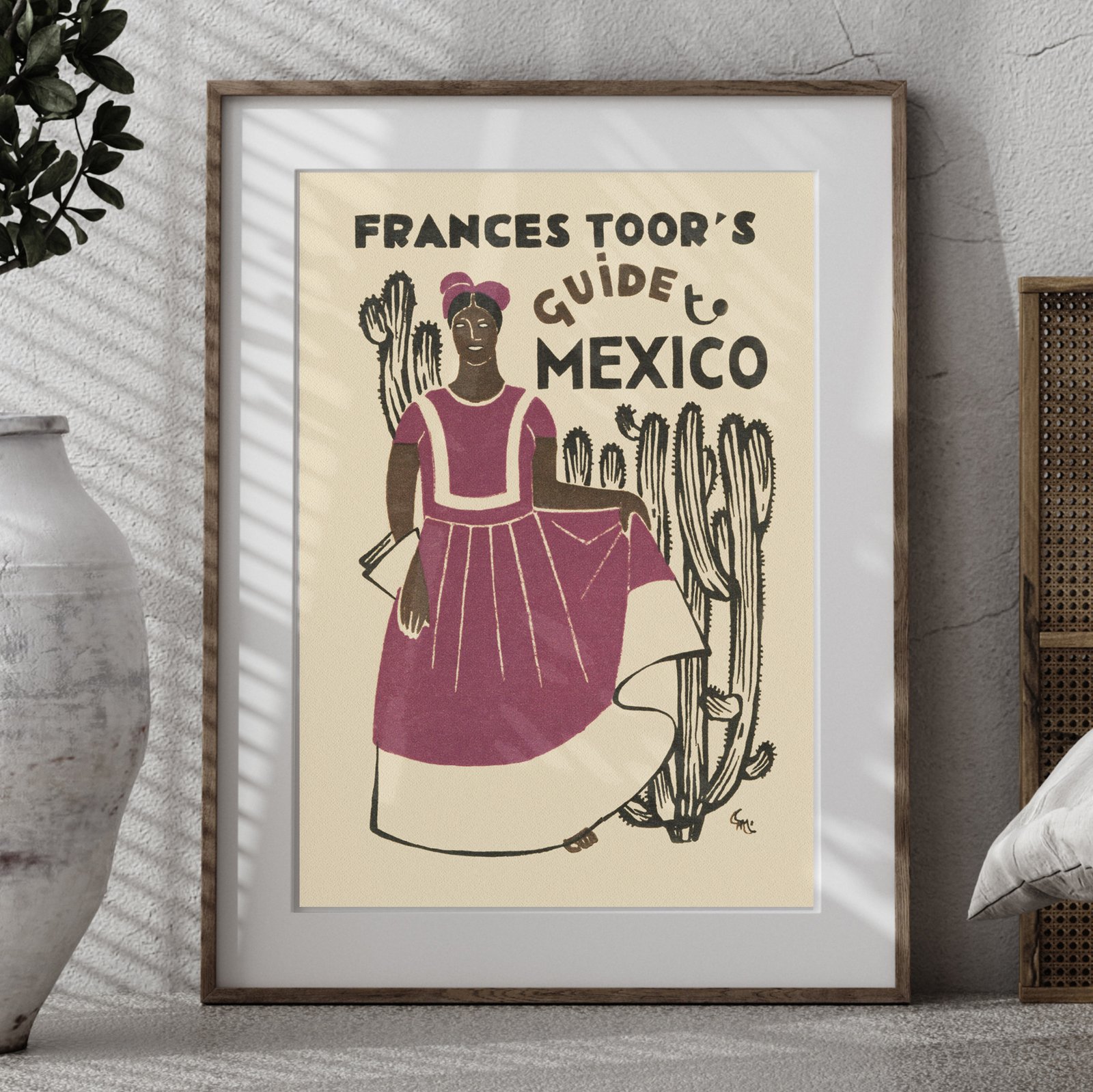 風香　DE VIVA MEXICO　DVD　ドラゴマニア　メキシコ　直筆サイン Frances Toor's guide to Mexico Poster | The Vintage Poster Shop
